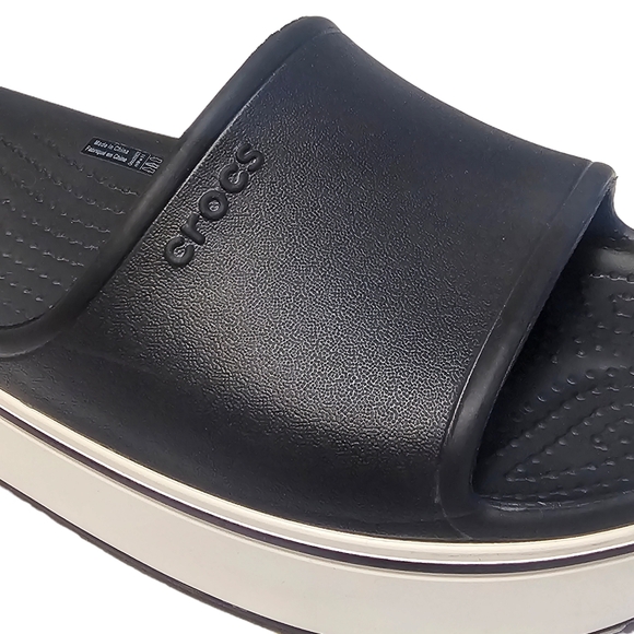 Crocs Crocband Iconic Comfort Chunky Platform Slides Sandal Women's 11/ Men's 9 - Picture 3 of 13